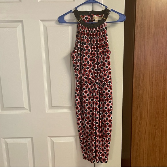 Michael Kors Midi Twist Front Dress - Picture 12 of 13